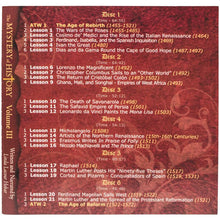 Load image into Gallery viewer, The Mystery of History Vol 3 - Audio Book CD Set