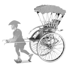 Load image into Gallery viewer, Metal Earth Japanese Rickshaw

